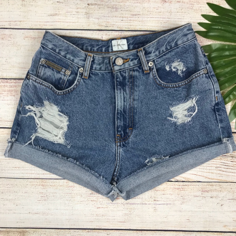 Vintage High-Rise Calvin Klein Shorts